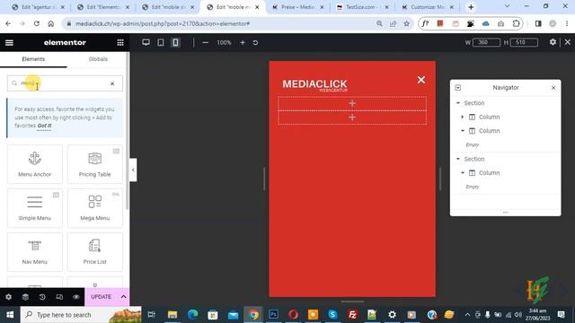 How to Create Slide Out Mobile Menu in Elementor Pro WordPress | Slide in Right & Left смотреть онлайн