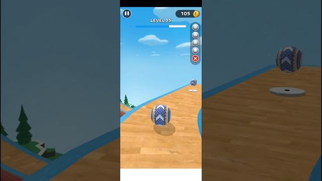City Rolling Ball: Ball Games | 3 Minute Gameplay Level 33-37 смотреть онлайн