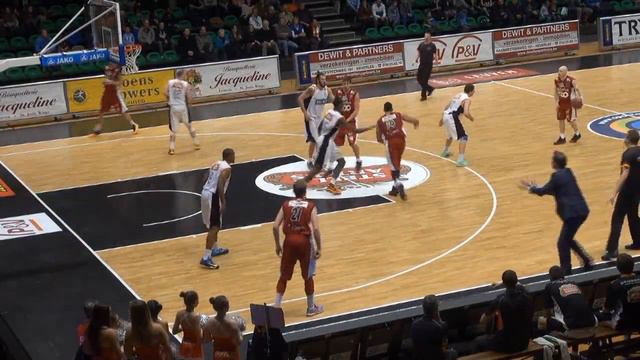 Leuven Bears - Liège Basket: 80-70 - Images et interview - 15/03/2014 смотреть онлайн