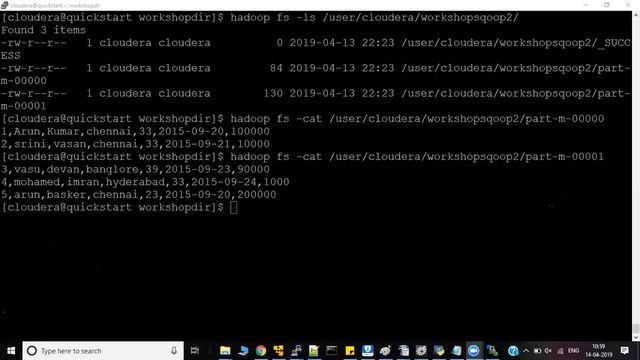 Day2 Workshop SqoopHiveSpark смотреть онлайн