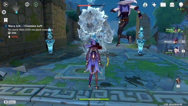 Cursed Sprinting Mona (Genshin Impact) (Original and Unedited) смотреть онлайн
