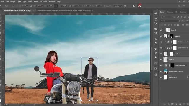 Model #photography #photoshop | Surreal Photoshop - Tutorial Manipulation