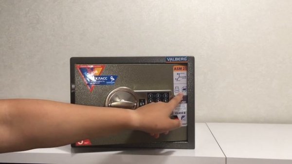 Обзор самого топового мебельного сейфа Valberg ASM 25 EL
