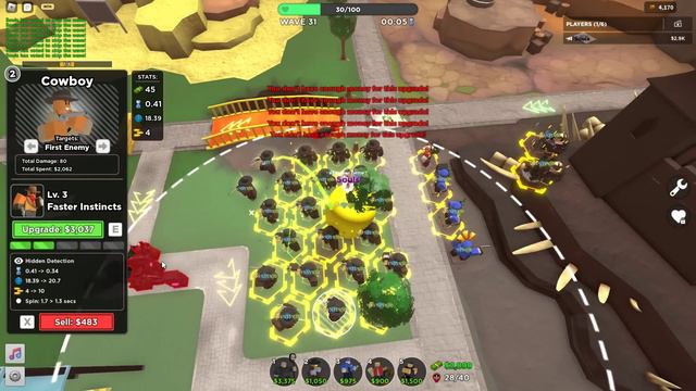 SOLO HARDCORE WITH NECROMANCER | ROBLOX Tower Defense Simulator смотреть онлайн