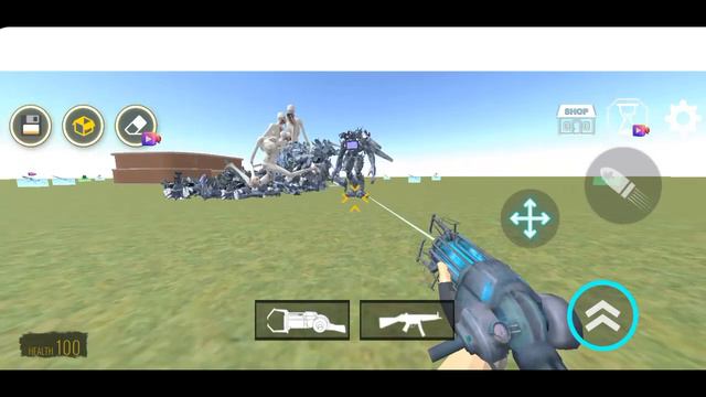 Nextbots in Playground FlatGrass, SCP 096 vs Trititan | Android Gameplay 7 смотреть онлайн