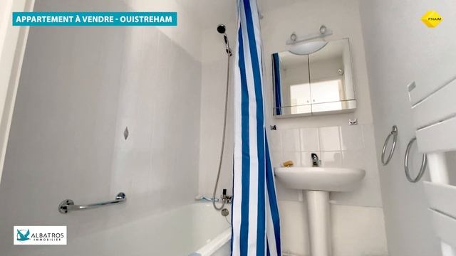 MIMOSA | EN VENTE - Appartement T2 Ouistreham Riva-Bella, Balcon avec petite vue mer, 28 m² смотреть онлайн