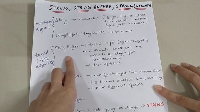 Difference between String, StringBuffer and StringBuilder in Java | Java Interview question смотреть онлайн