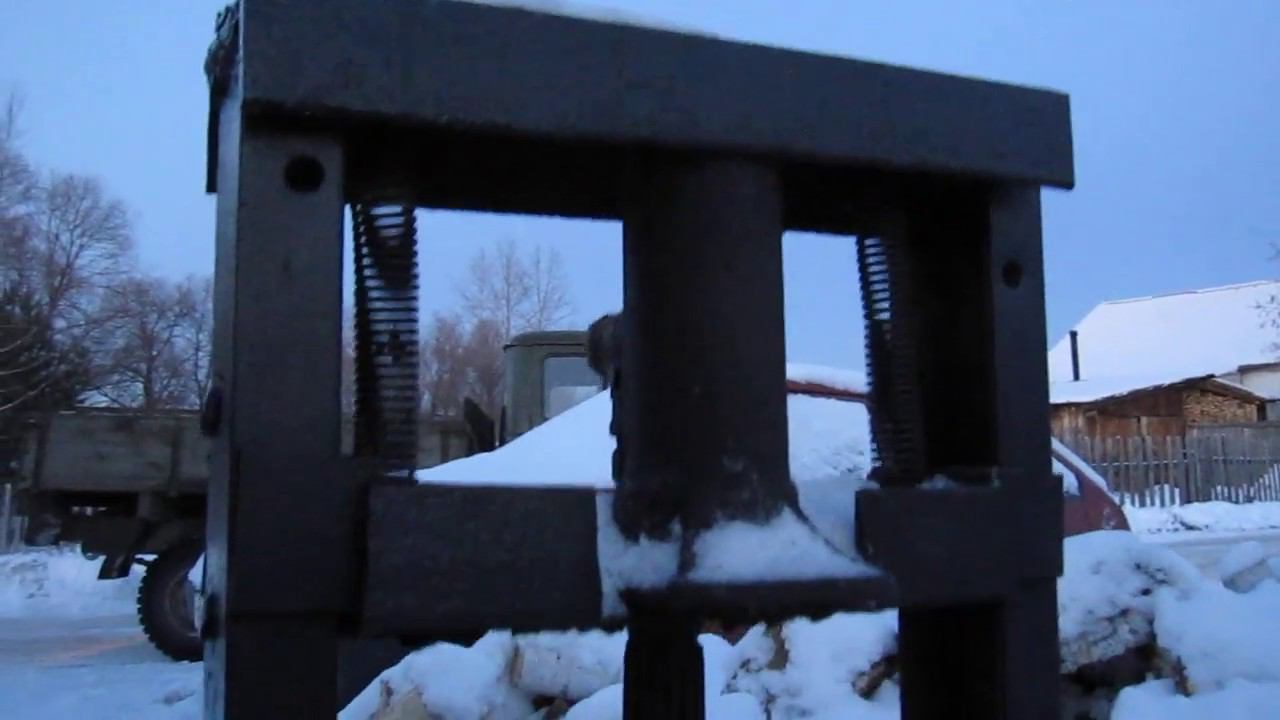 ПРЕСС ГИДРАВЛИЧЕСКИЙ. САМОДЕЛЬНЫЙ ДЛЯ ВЫПРИСОВЫВАНИЯ. смотреть онлайн