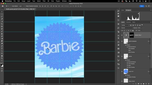 Barbie Movie Poster Photoshop Tutorial #Nucly смотреть онлайн