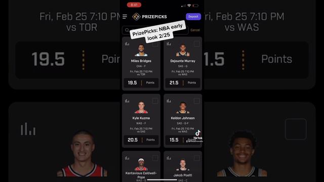 PrizePicks: NBA EARLY LOOK 2/25/22 #prizepicksnba #nba смотреть онлайн