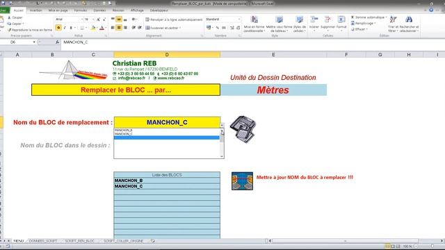 remplacer un BLOC par un autre avec AutoCAD LT et AutoCAD... смотреть онлайн