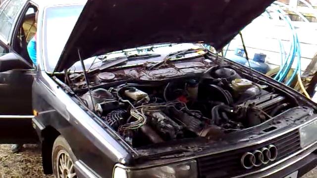 Audi 200 quattro Start up after 5 years смотреть онлайн