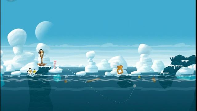 Angry Birds Seasons Arctic Eggspedition 1-1 Прохождение на 3 Звезды смотреть онлайн