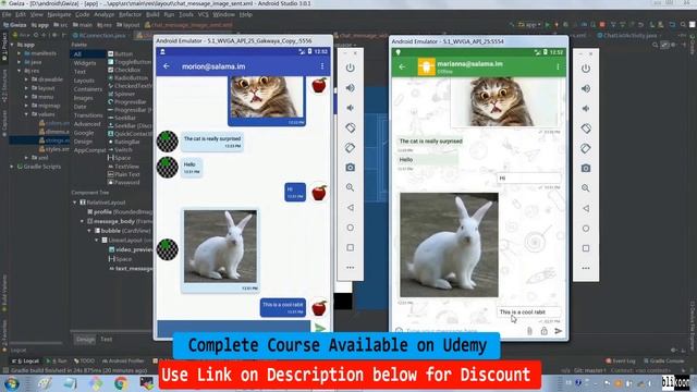 Android Chat App From Scratch with XMPP and Smack : Sending and Receiving Files смотреть онлайн