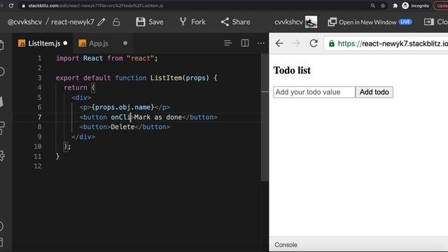 16.Todo list part 2 using React | React crash course | In Tamil смотреть онлайн