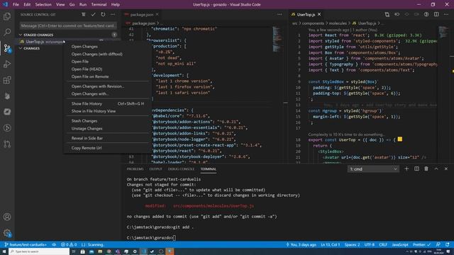 Командная работа, Pull Request, Storybook создание компонентов