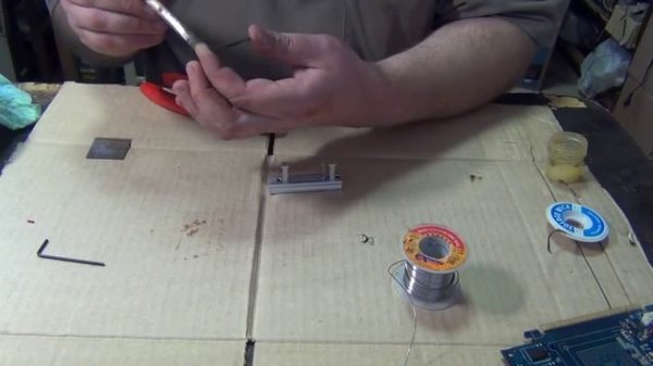 Правильный BGA Реболлинг.