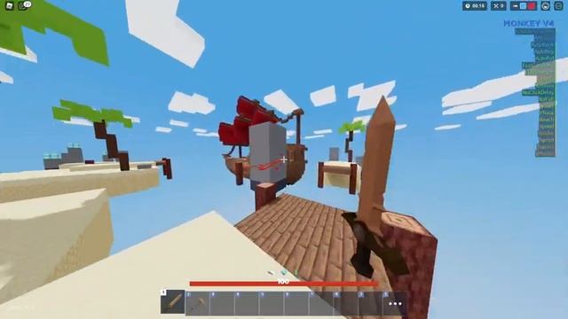 Vape V4 HACKING IN roblox BEDWARS 30 second win смотреть онлайн