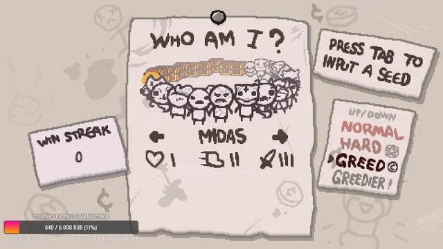 Умираю в The Binding of Isaac Afterbirth+ с модами смотреть онлайн
