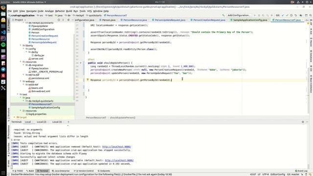 Part IV: Update Entities - Jakarta EE CRUD API Tutorial смотреть онлайн