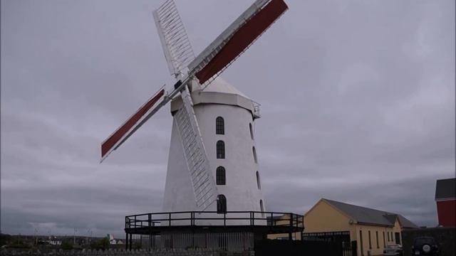 Ирландия / Крылья старой ветряной мельницы/Blennerville Windmill/Графство Керри смотреть онлайн