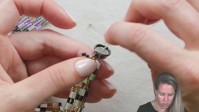 Tiled Tila Bracelet - DIY Jewelry Making Tutorial By PotomacBeads