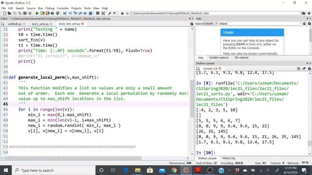 Sorting Algorithms Python| CS1 Lecture 21 Part 5| Rensselaer Polytechnic Institute смотреть онлайн