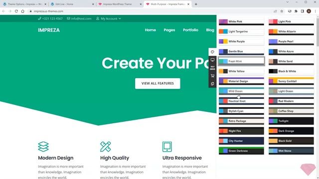 Adjusting Theme Colors смотреть онлайн