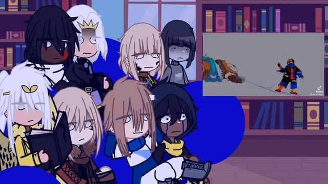 Dreamswap react to Original Multiverse - Sans AU (FT. Cross, Ink and Core!Frisk) смотреть онлайн