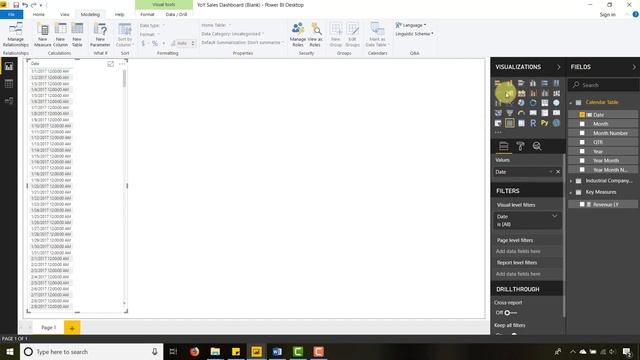 Power BI Dashboard Tutorial: Year over Year Difference Analysis смотреть онлайн