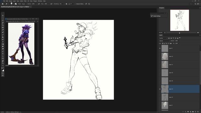 Akali KDA Timelapse смотреть онлайн