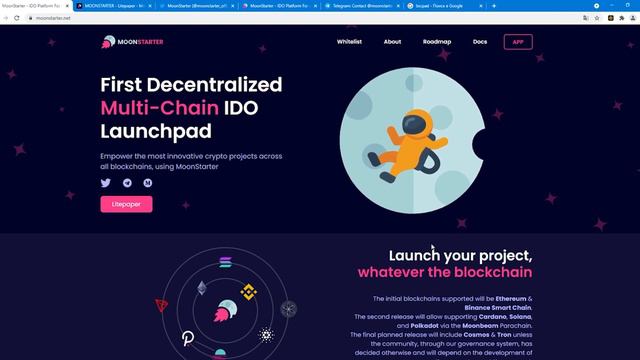 НОВАЯ ПЛАТФОРМА ДЛЯ IDO. IDO MOONSTARTER. КРИПТОВАЛЮТА смотреть онлайн