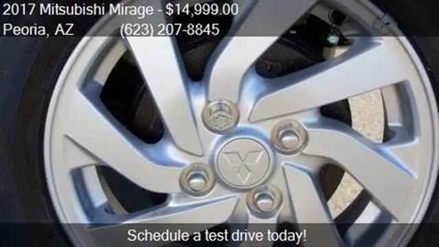 2017 Mitsubishi Mirage SE 4dr Hatchback CVT for sale in Peor смотреть онлайн