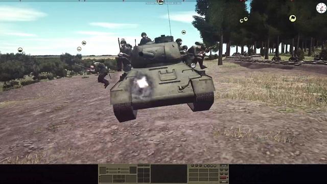 Armour Die Hard - Soviet BCT Campaign - Combat Mission Red Thunder смотреть онлайн