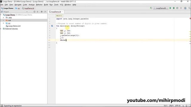 #44 Kotlin Tutorial | Counting Digits Program смотреть онлайн
