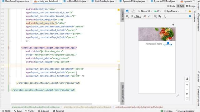 Recyclerview in Android Studio | Recyclerview Android смотреть онлайн