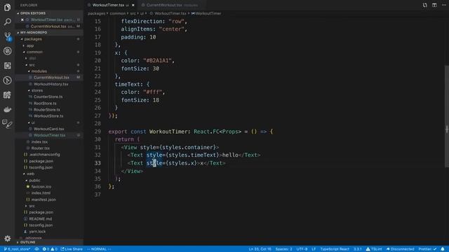 React Native Web Full App Tutorial - Build a Workout App for iOS, Android, and Web смотреть онлайн