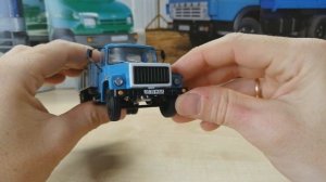 Обзор модели Газ-3307, масштаб 1:43, «Deagostini».