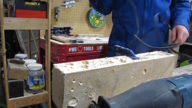 Bosch GSA1100E reciprocating saw review смотреть онлайн