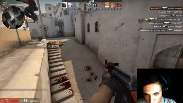 CS GO►Разминка с вебкой♫♫♫ смотреть онлайн