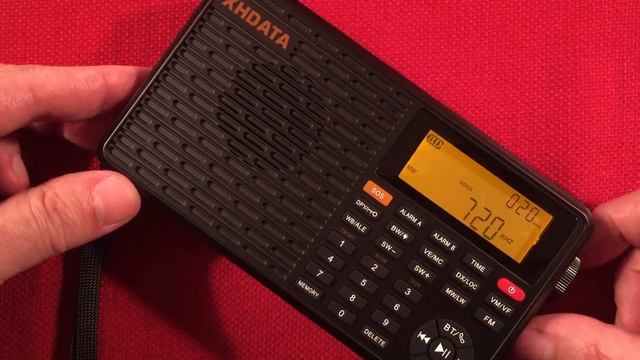 XHDATA D-109WB WX Shortwave Radio Evening MW