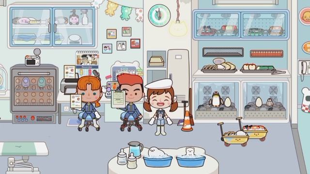Miga World |Polar Park Worker Morning Routine|?☕?❄️???❄️ смотреть онлайн