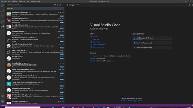 Visual Studio Code Tutorial - How to add extension packs (VSCODE) смотреть онлайн