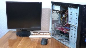 Ремонт компьютера. Не включается и не шумит