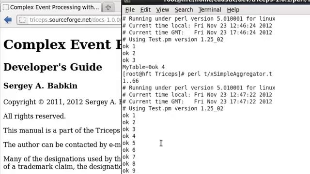 My Perl demo of using this Streambase open source C++ framework for a trading strategy or CEP model смотреть онлайн
