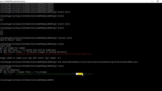Git Tutorial for Beginners-3 || Git BRANCH-Create,Merge,List,Delete смотреть онлайн