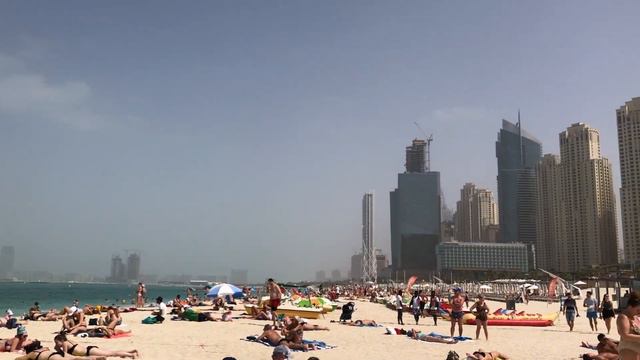 Недвижимость в Дубае. Культовый квартал JBR в районе Дубай Марина смотреть онлайн