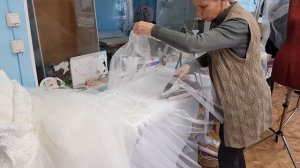 Совет: как гладить свадебное платье