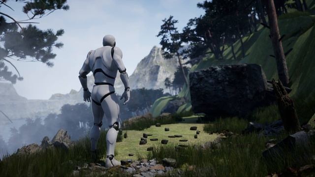 #1.1 Ассеты, ландшафт и bsp-браши UE4 смотреть онлайн