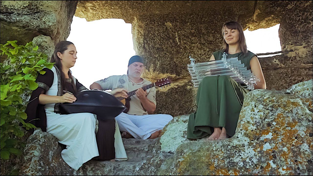 Alizbar Ann'Sannat Язык Эльфов Quenya Crystal Harp Финская Cказка Мангуп Gazouki Guitar-bouzouki